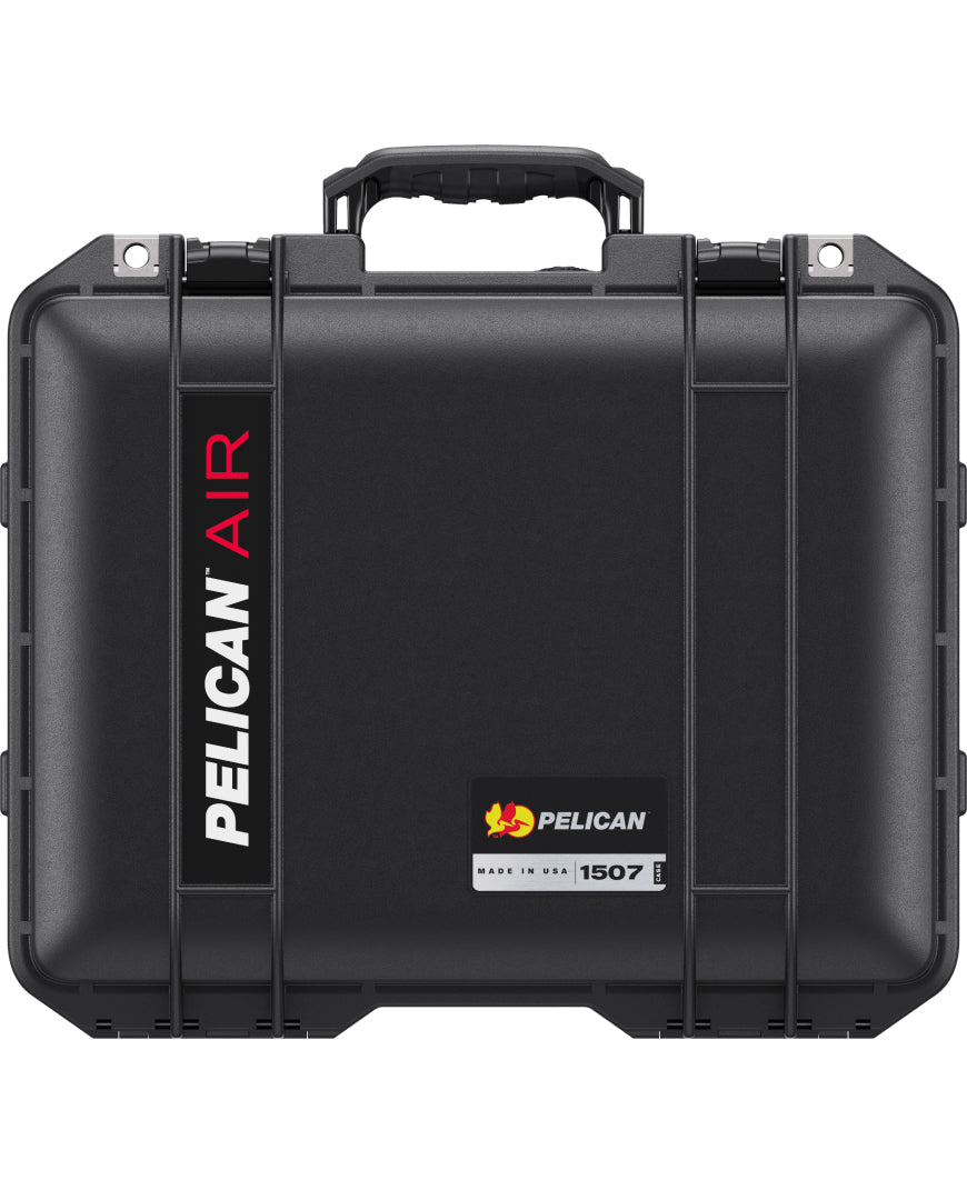 Pelican 1507 Black Front UPDATED LATCHES