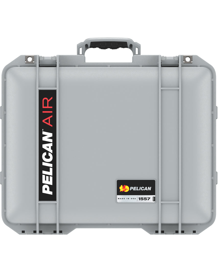 Pelican 1557 Grey Front UPDATED LATCHES