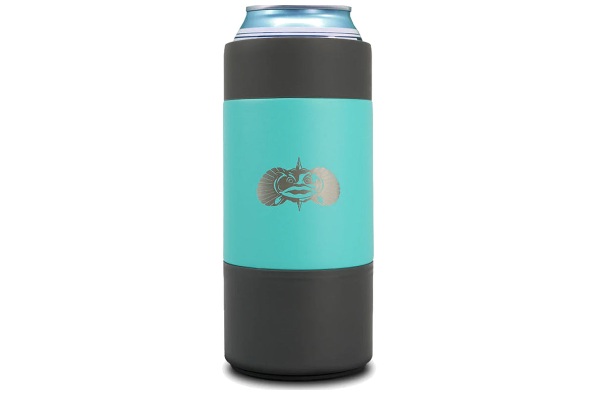 Toadfish 16oz Non-Tipping Can Cooler - Teal