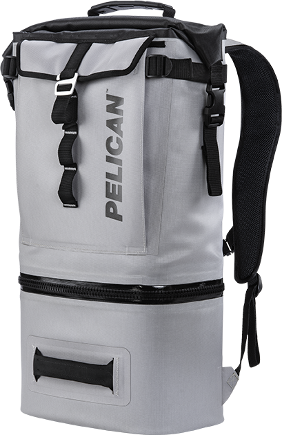 Pelican 8qt Personal Cooler (White/Gray)