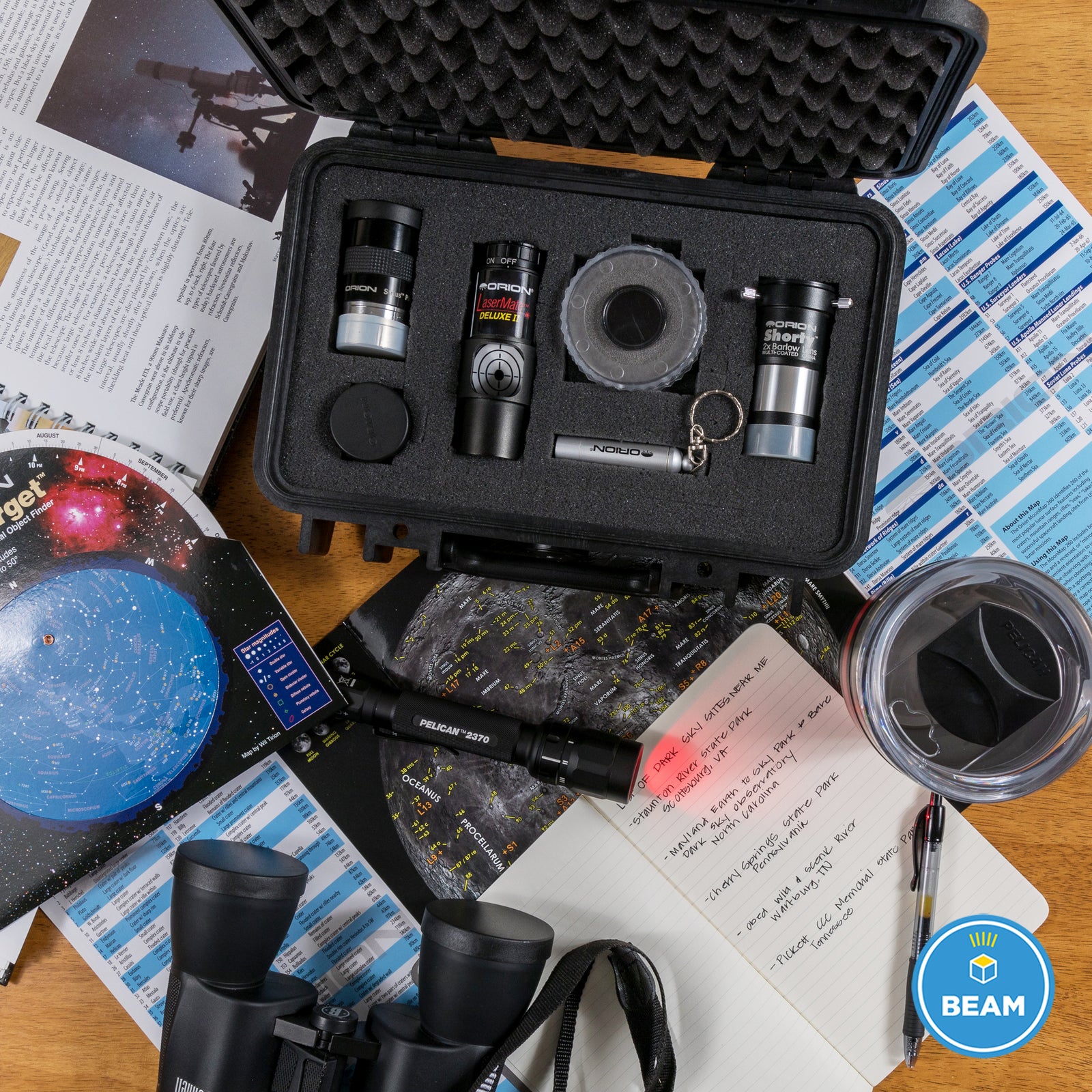 Stargazing with Pelican