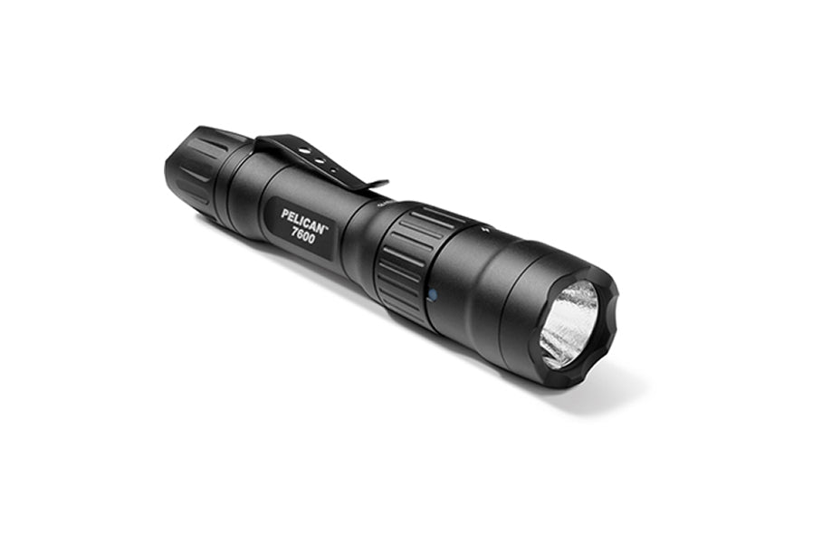 Pelican 7600 USB-C Tactical Flashlight, Wand, & Holster Combo