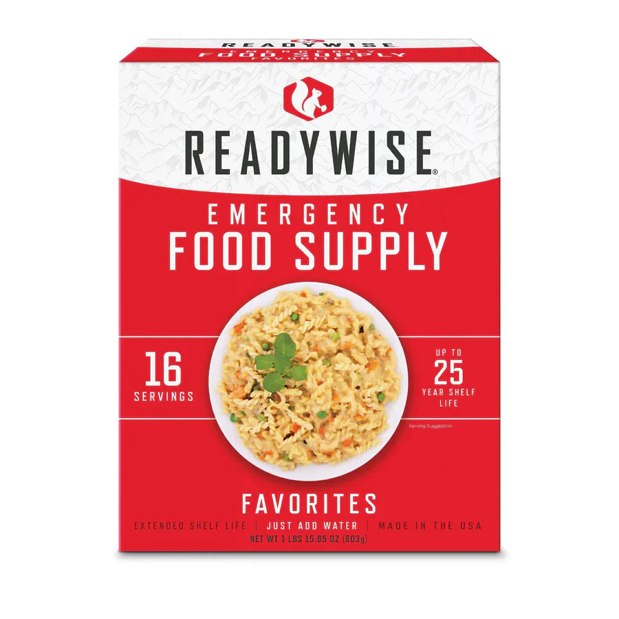 Emergency Food Favorites Box (16 Servings)