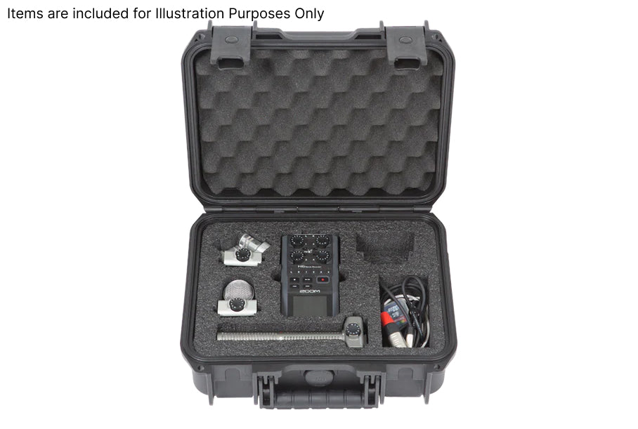 SKB 3I-1209-4-H6B iSeries Case for Zoom H6 Broadcast Recorder Kit