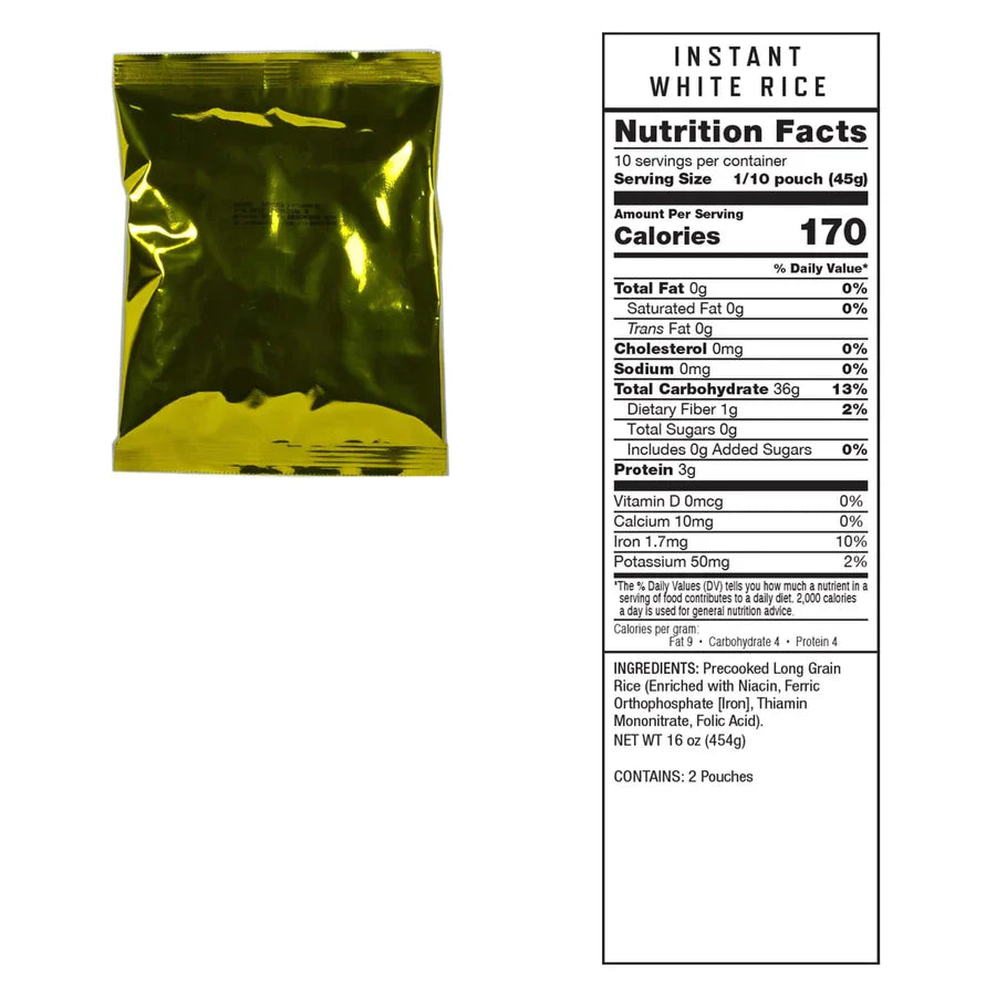 Ultimate Freeze Dried Meat Supply with Rice (90,240 Calories)