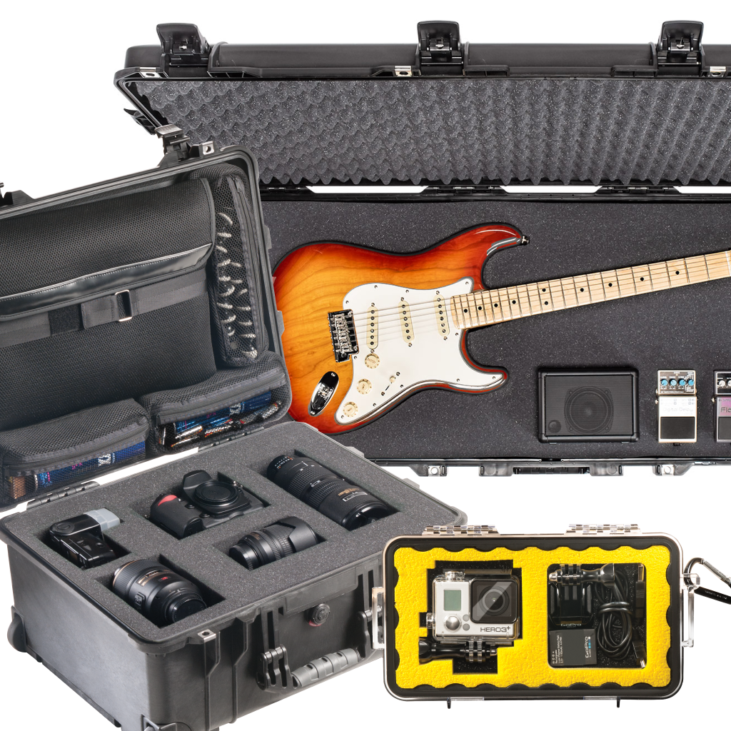 Protect your gear inside of a Pelican or SKB Case