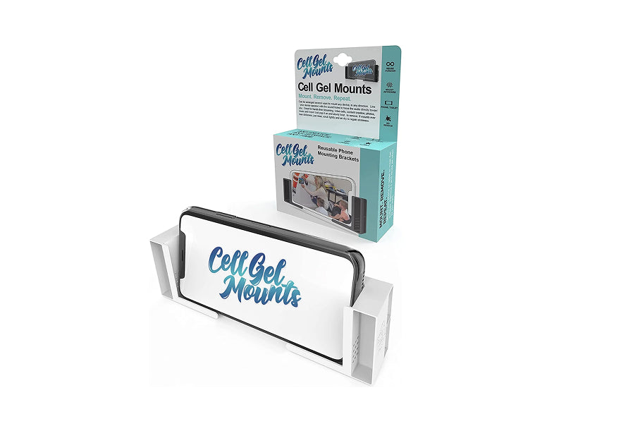 Cell Gel Mounts Reusable Cellphone & Tablet Wall Mount