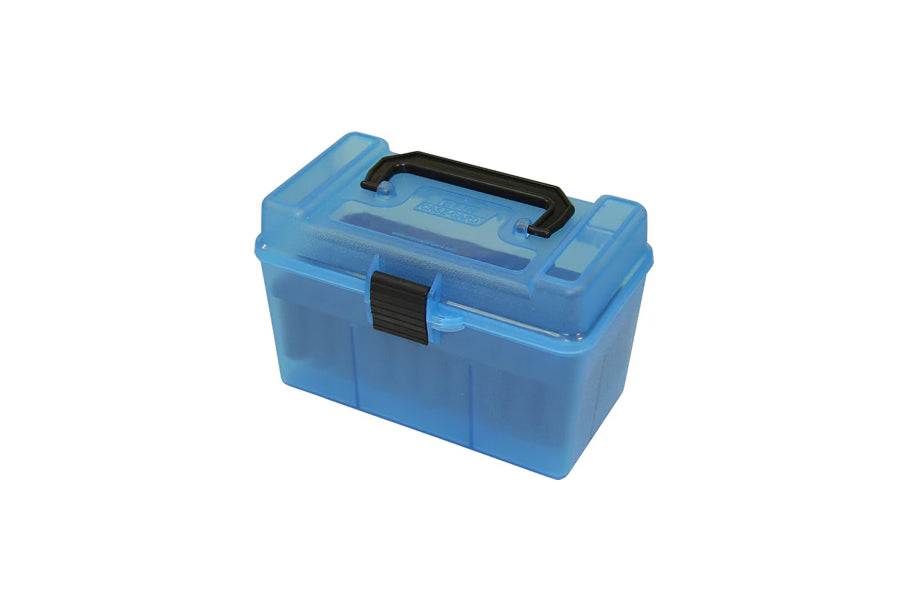 MTM H50 Deluxe Handled 50-Round Rifle Ammo Case