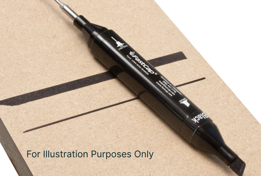 FastCap Black Long Nose Marker