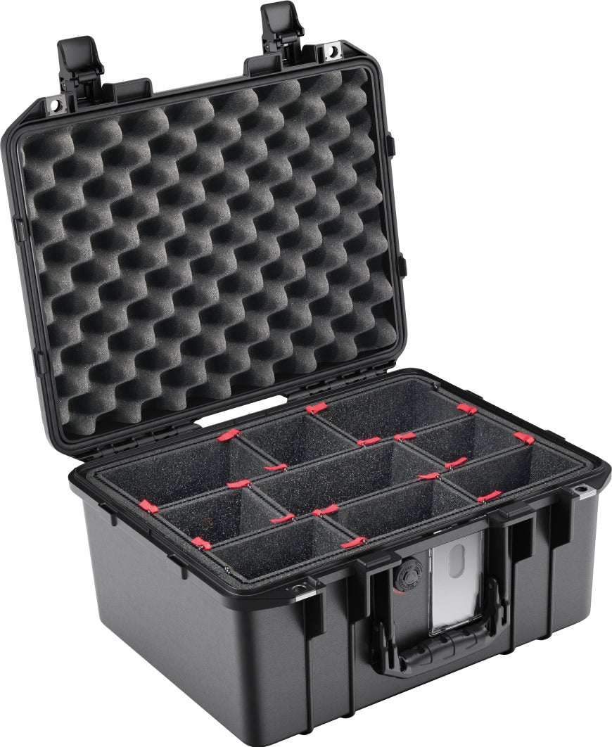Pelican 1507 Black TrekPak UPDATED LATCHES