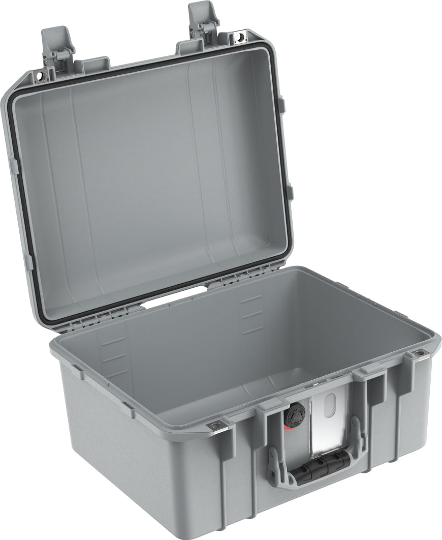 Pelican 1507 Grey No Foam UPDATED LATCHES
