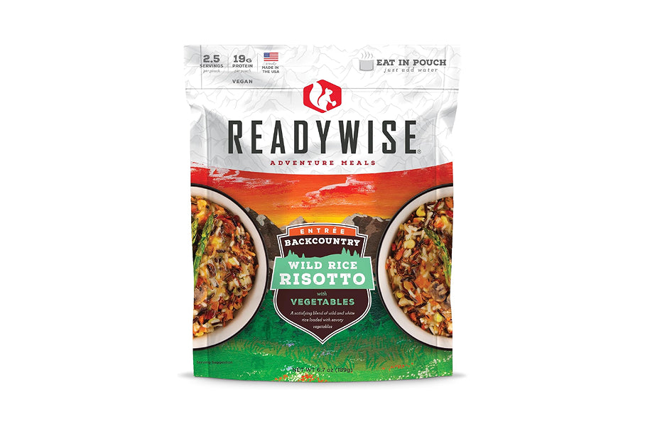 ReadyWise RW03-918 Backcountry Wild Rice Risotto- Single Pouch