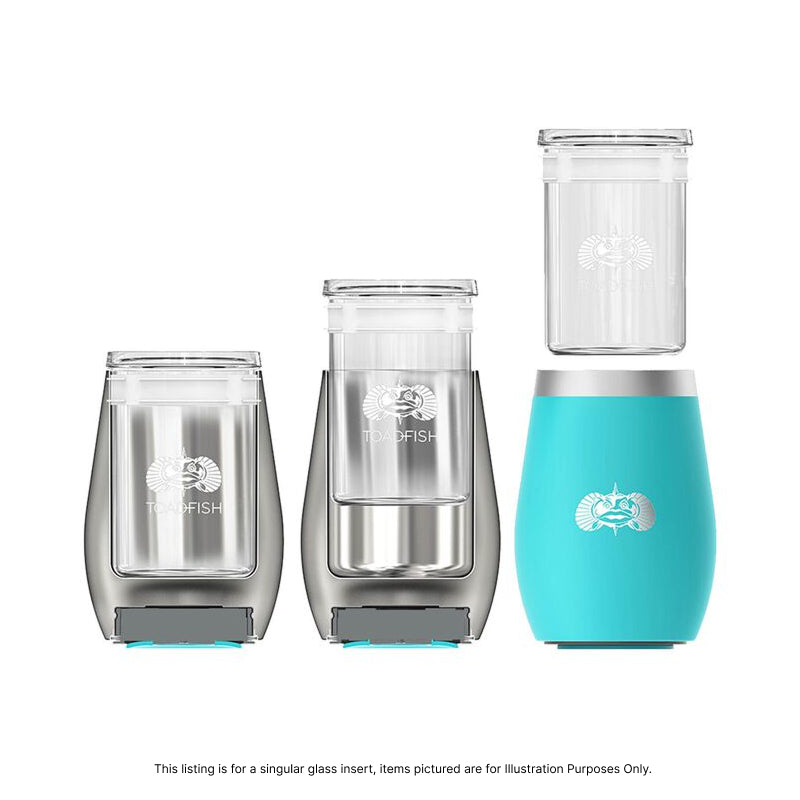 Toadfish Glass insert for Wine Tumblers (TFGLASS-WINE)