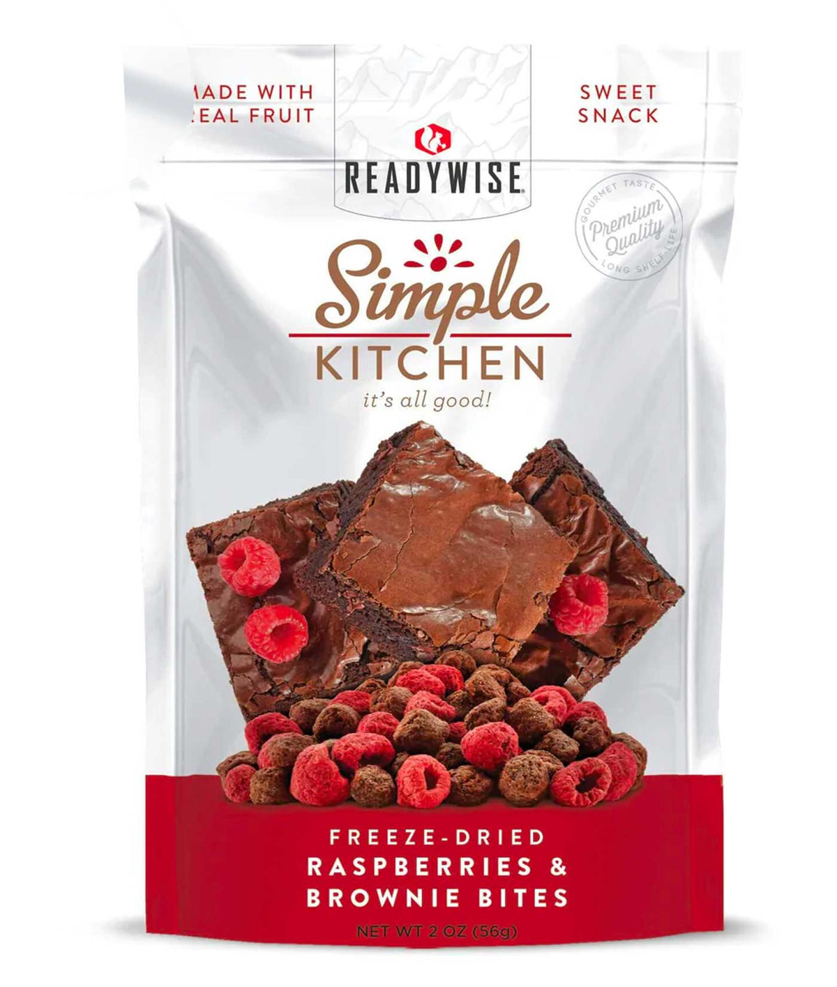 Freeze-Dried Raspberry &amp; Brownie Bites (Pack of 6)