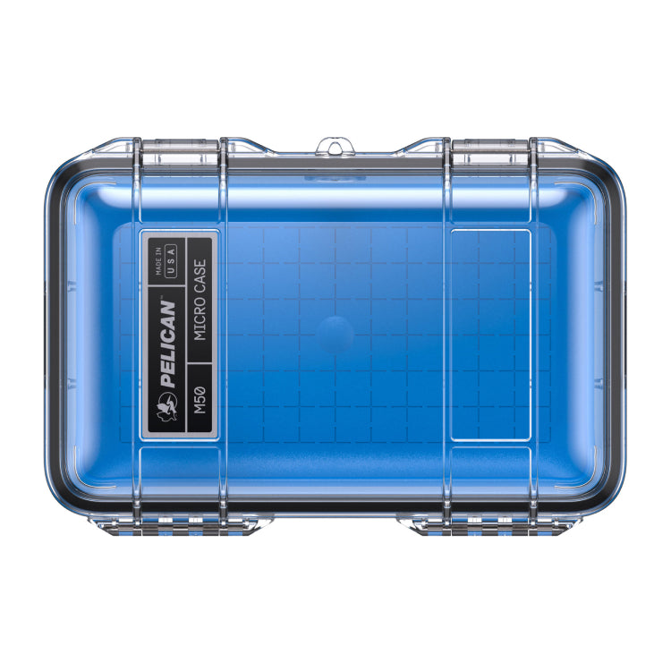 Pelican M50 Case Blue Clear