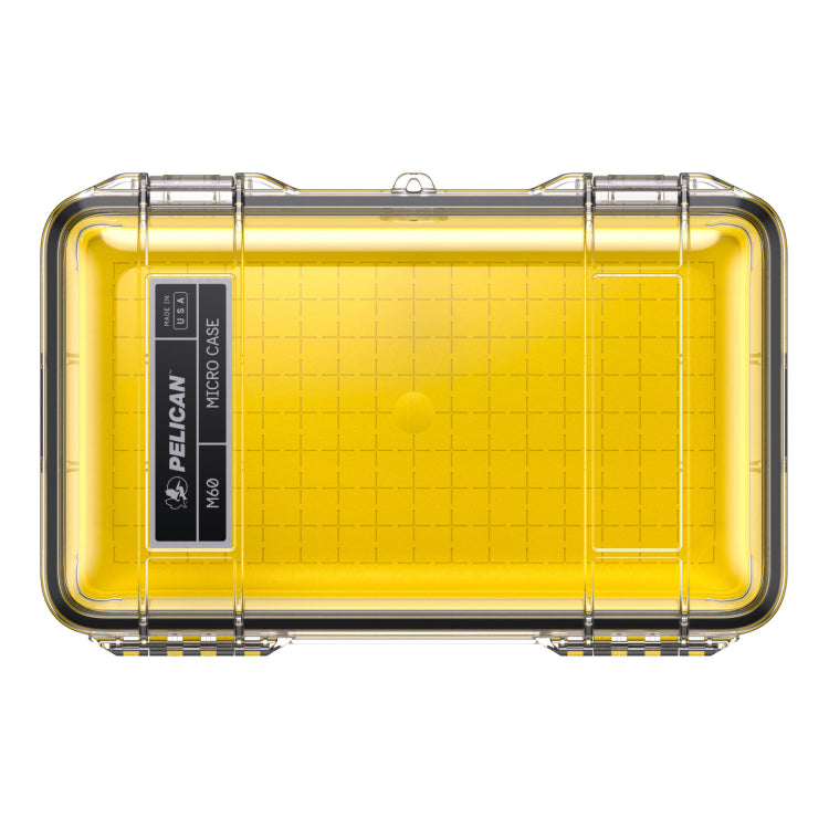 Pelican M60 Yellow Clear Case Lid