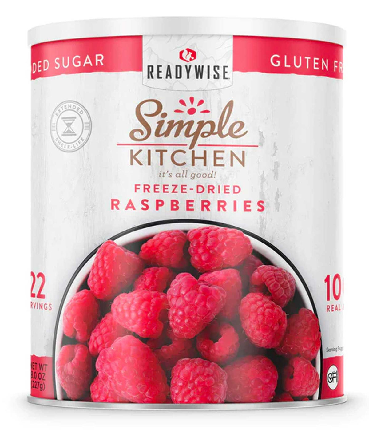 Big Can of Freeze-Dried Raspberries (#10 Can)