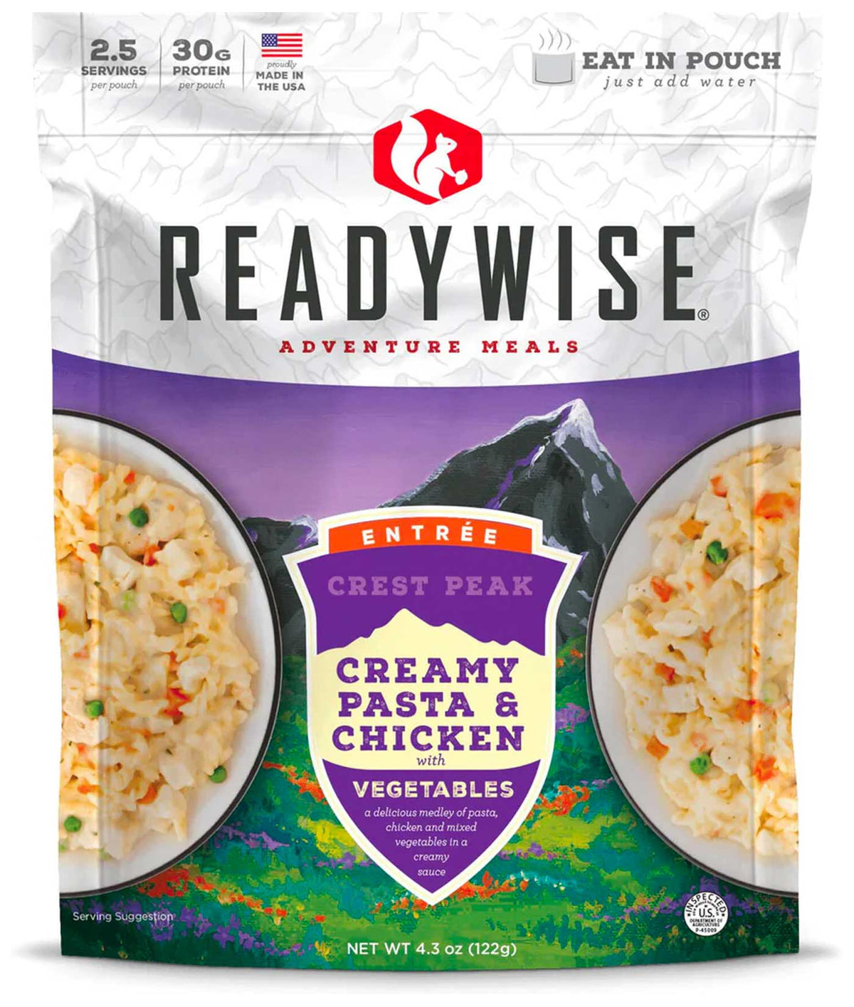 Crest Peak Creamy Pasta &amp; Chicken (Pack of 6)