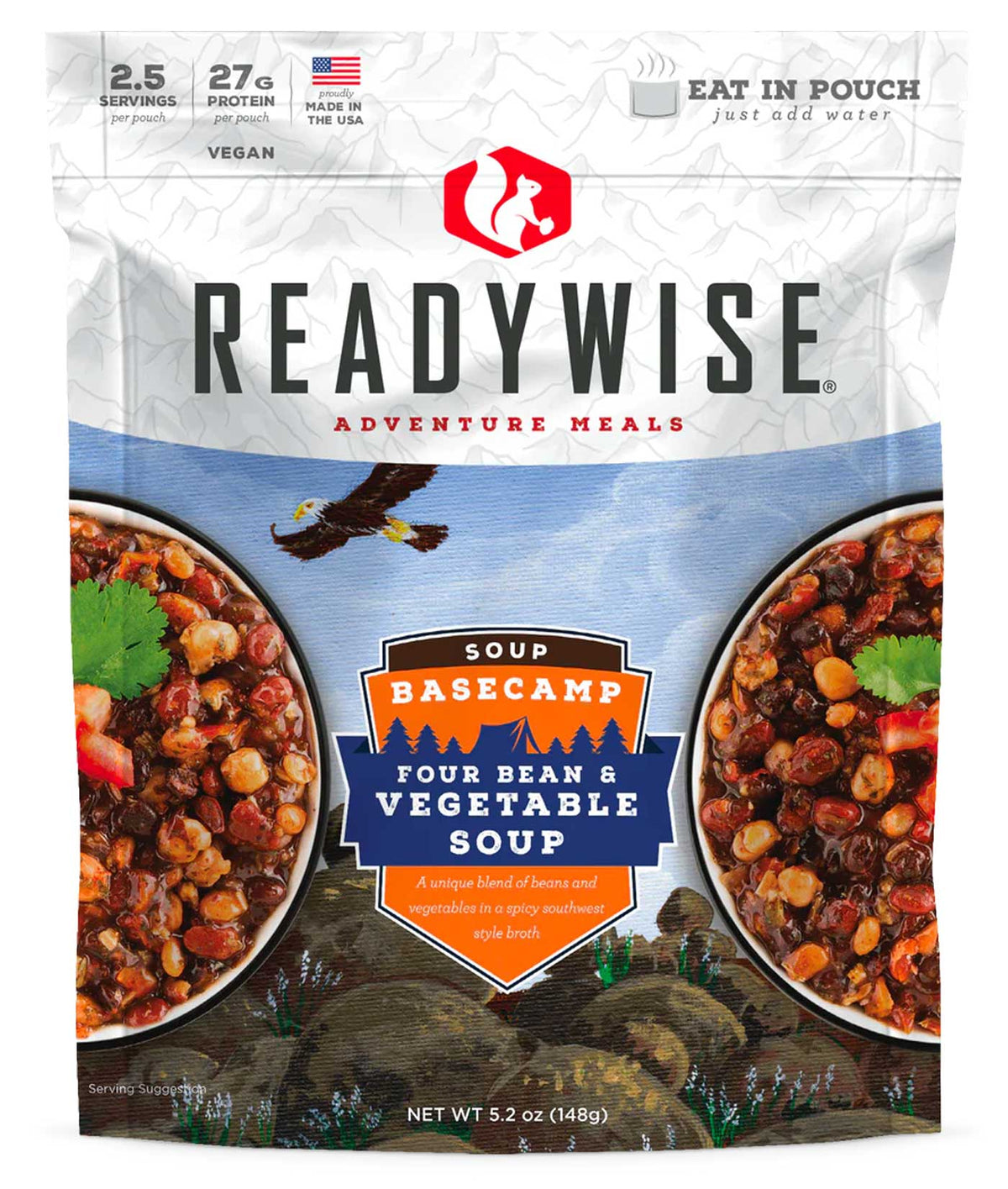 Basecamp Four Bean &amp; Vegetable Soup (Pack of 6)