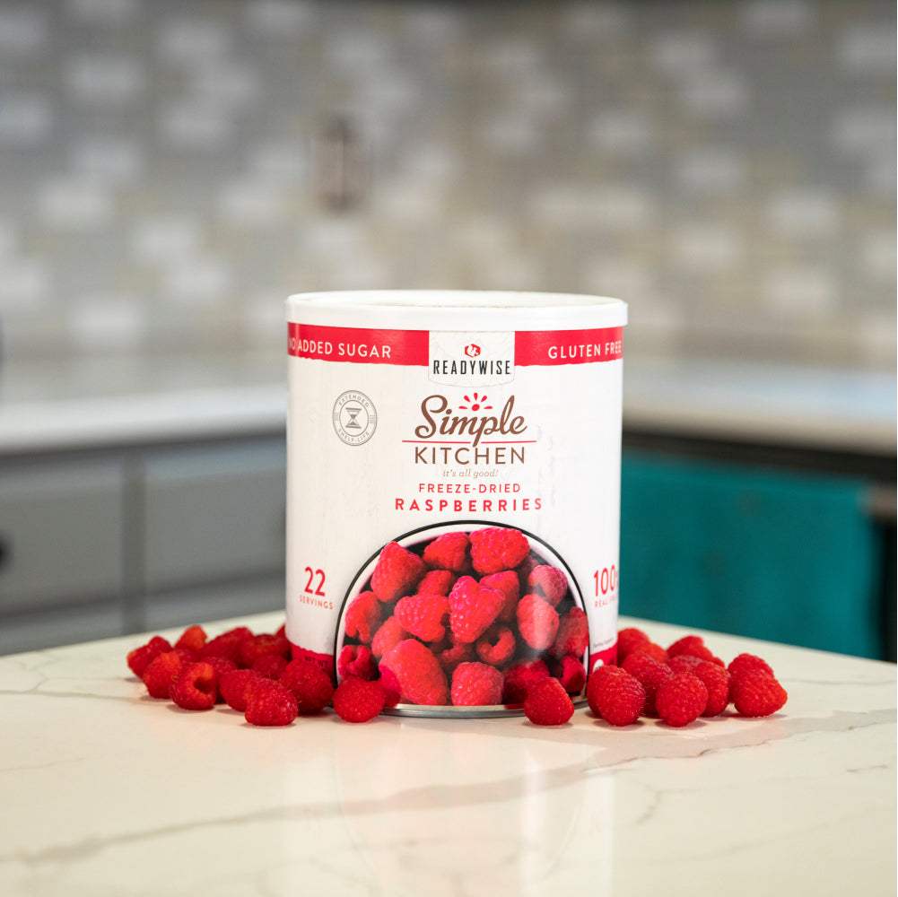 readywise freeze dried raspberries