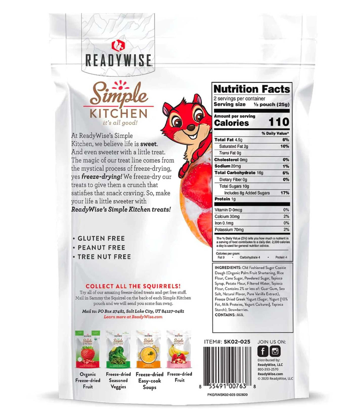 Freeze-Dried Strawberry Apple Tart (Pack of 6)