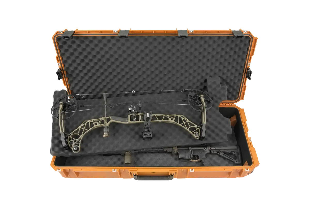 SKB Pro Series Double Bow / Rifle Case (42.25&quot;) 3i-4217-DPSCB