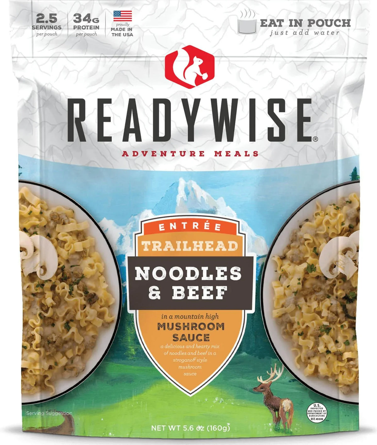 Trailhead Noodles &amp; Beef Meal