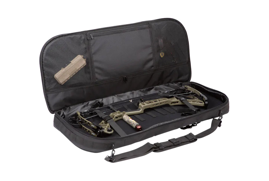 SKB archery bag 2SKB 4218 B black open