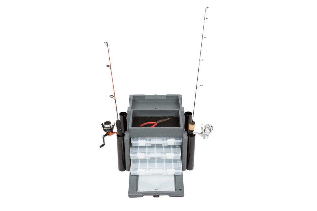 SKB 7000 Mini Fishing Tackle Box Front Open