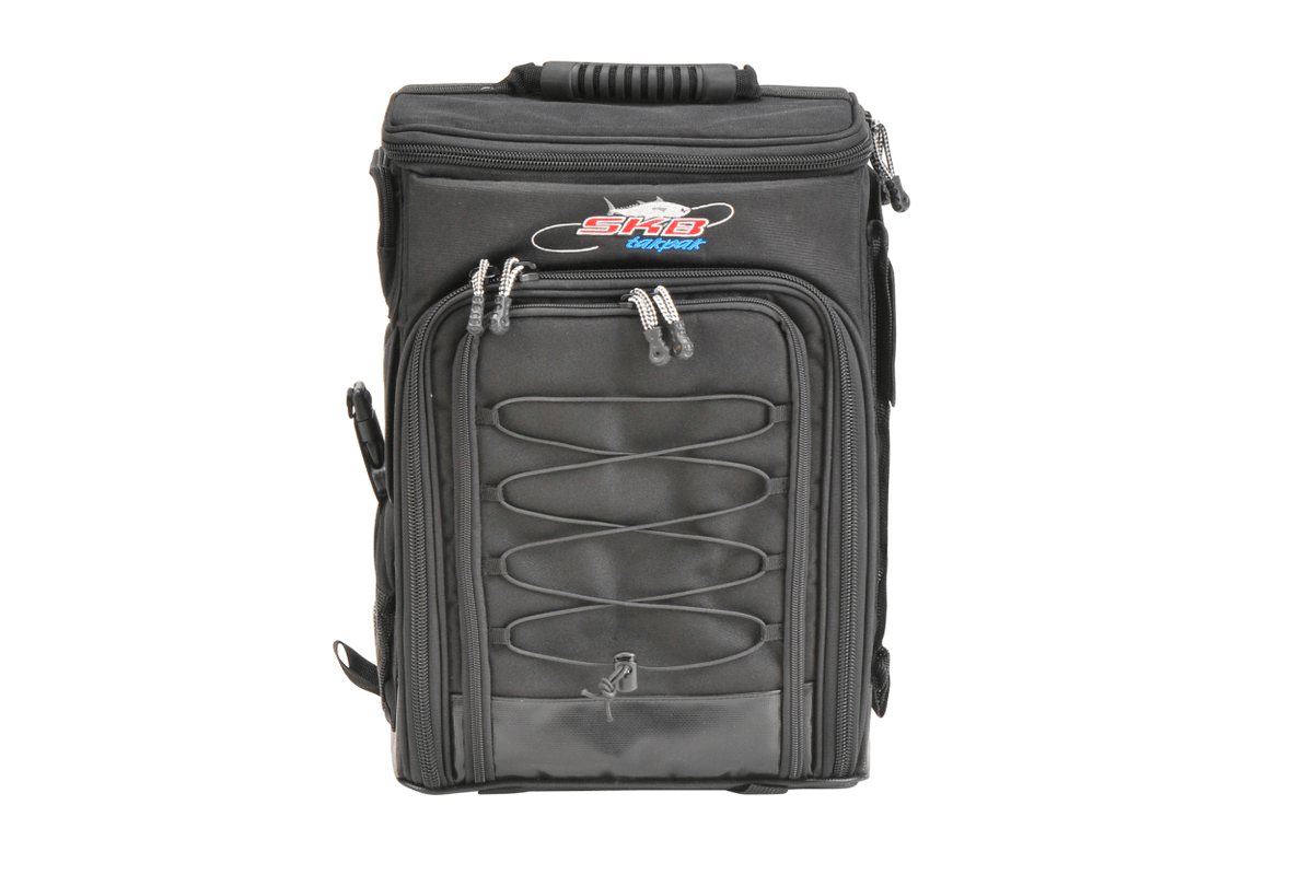 SKB 7300 Large Tak-Pac Backpack Fishing Tackle System Front