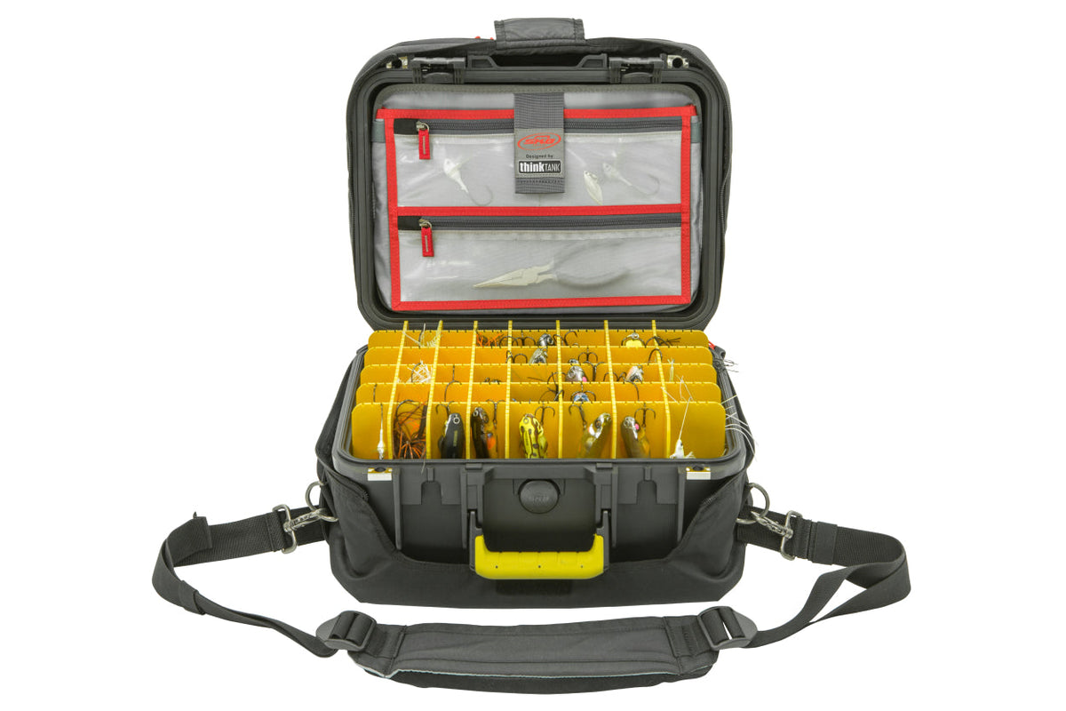SKB iSeries 1309 Large Watertight Fishing Lure Storage Case 6.5&quot; Deep Open Front