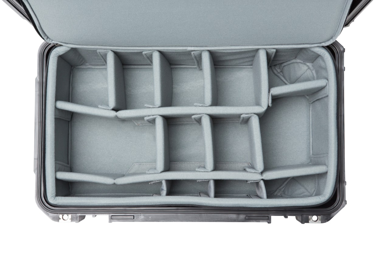 SKB iSeries 2011 Deluxe Grab & Go Reel Think Tank Shoulder Bag with Hardcase Open Front with Fishing Gear