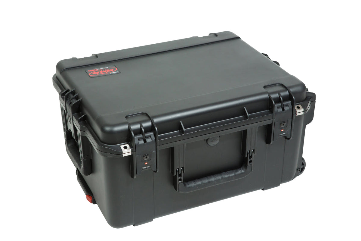 SKB iSeries 2217 Large Reel Case with Think Tank Padded Dividers 10.375&quot; Deep Angle Closed