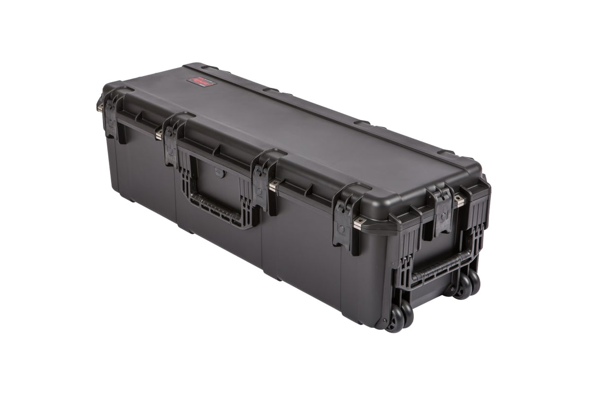 SKB iSeries 4213 Large Watertight Ultimate Ice Fishing Case with Wheels 10&quot; Deep Closed Angle