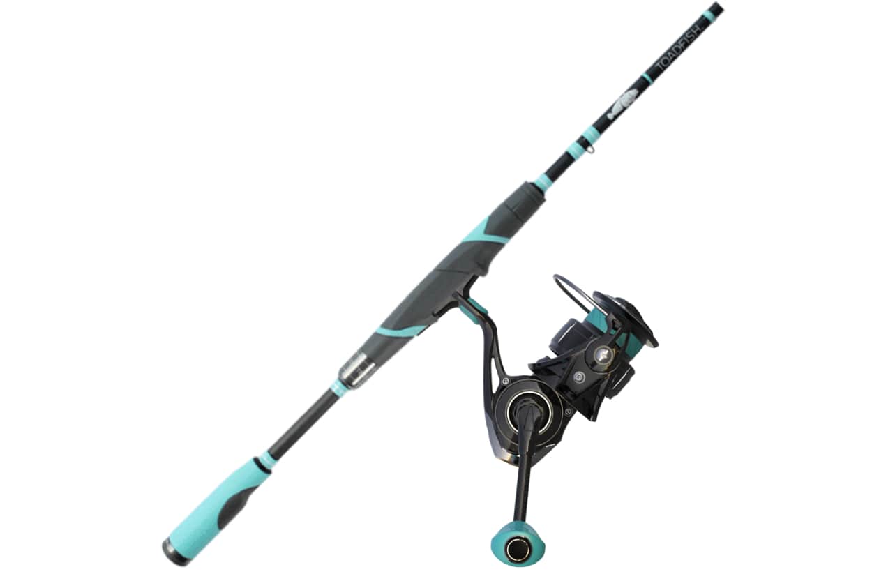 Toadfish 2500 Elite Carbon Spinning Reel & Rod 