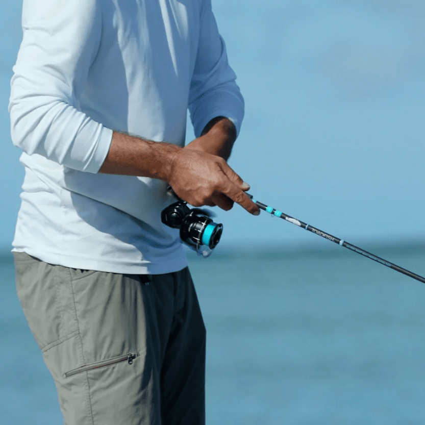 beam fishing reels SLV "b" Fly helping land Beam Outdoors Hardwater Anglure 28"