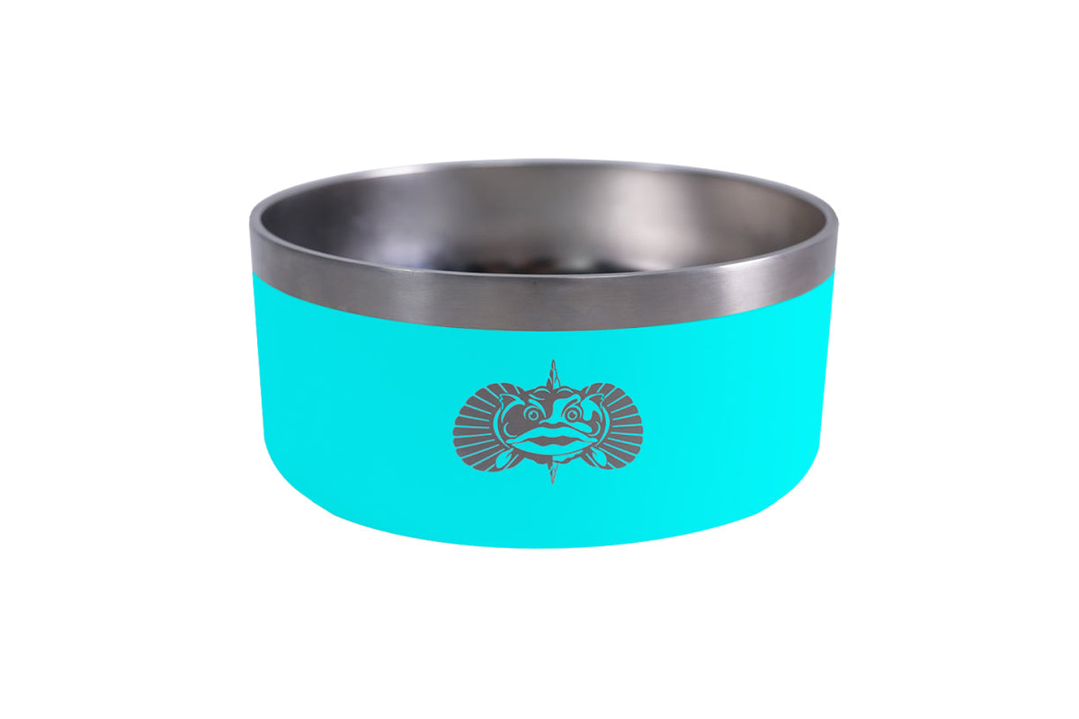 Toadfish Non-Tipping Dog Bowls - Teal
