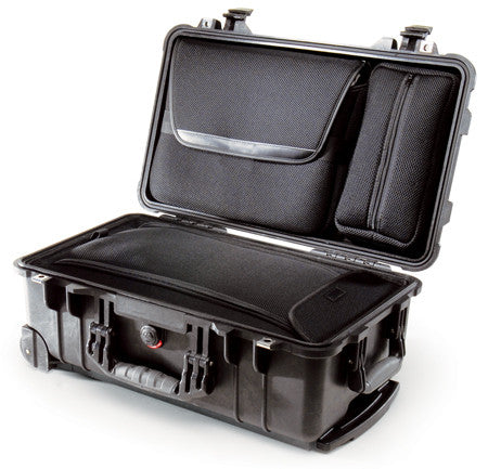 Pelican 1510 Carry-On Case with Foam Set (Black) 1510-000-110