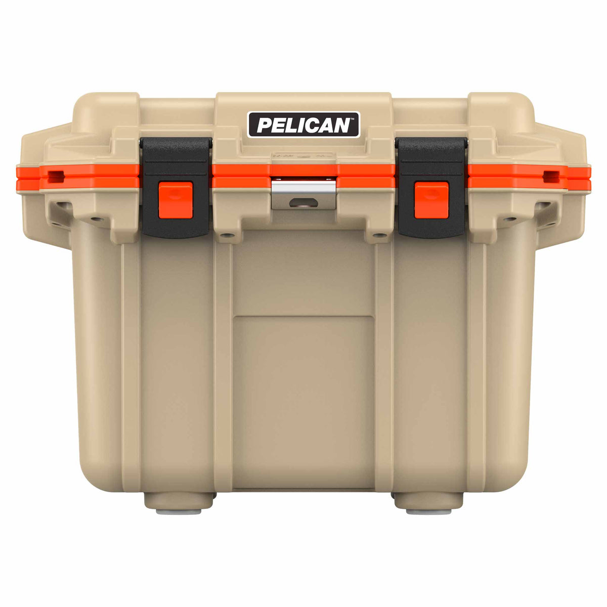 Refurbished 30QT Pelican Elite Cooler in Tan/Orange