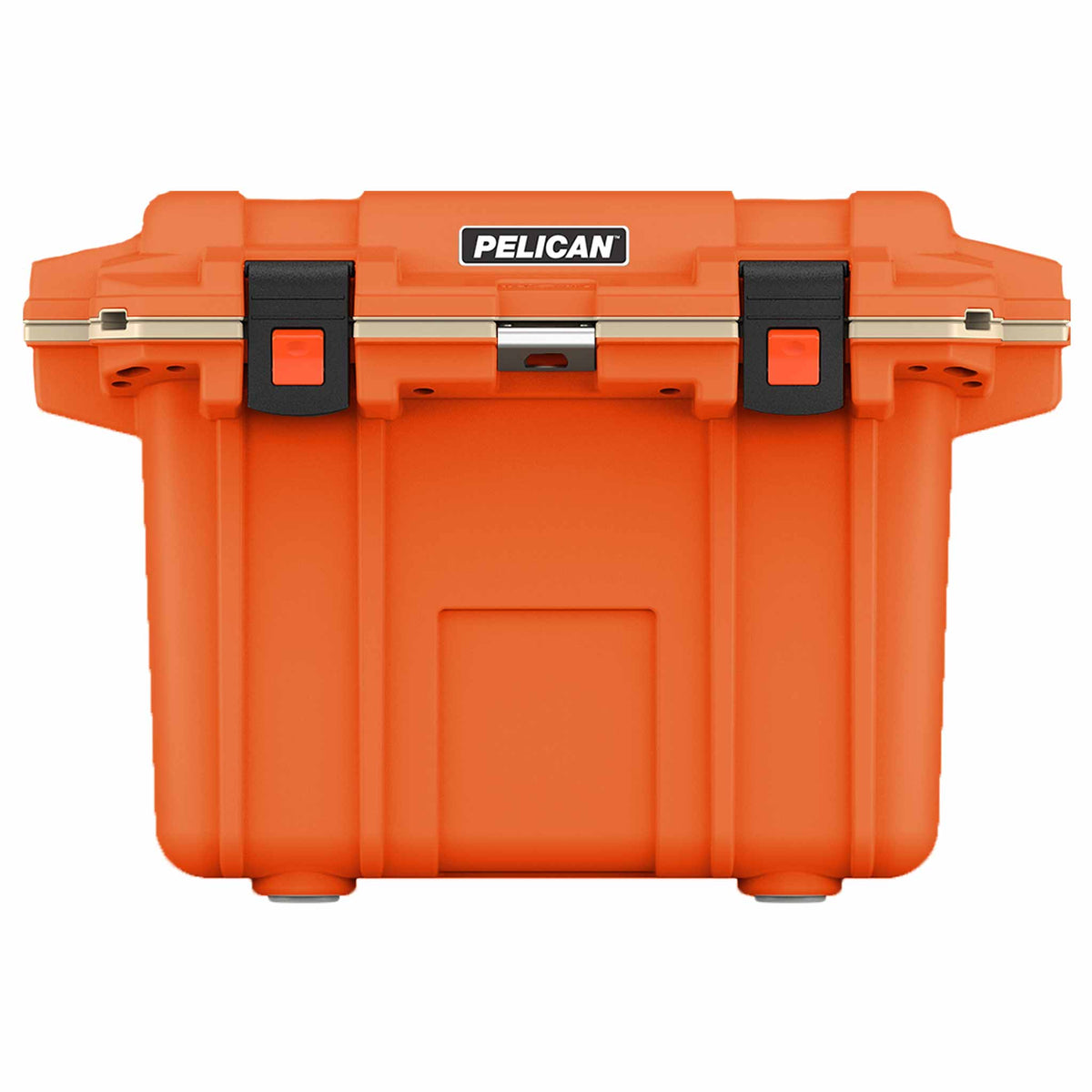 Refurbished 50QT Pelican Elite Cooler in Orange/Tan
