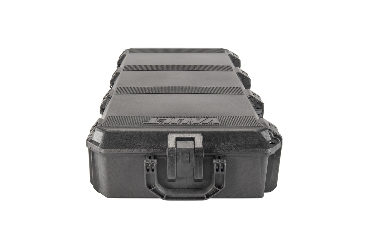 Pelican V700 Takedown Case in black laying flat
